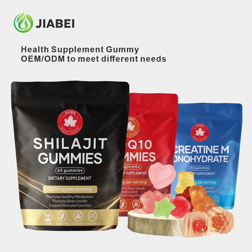 Supplements Shilajit Gummy Vitamins Promote Healthy Metabolism Brain Health — view 5